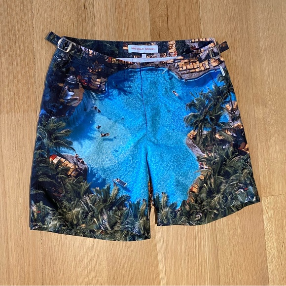 Orlebar Brown Other - orlebar brown bulldog on the pool swim shorts 5.5” inseam 28 XS europe vacation